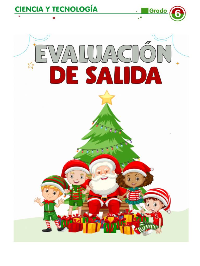 6° Grado - Eval. Ciencia y Tecnologia | PDF