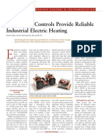 SCR Power Controls Provide Reliable Industrial Electric Heating