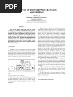 A Survey of Focused Web Crawling Algorithms