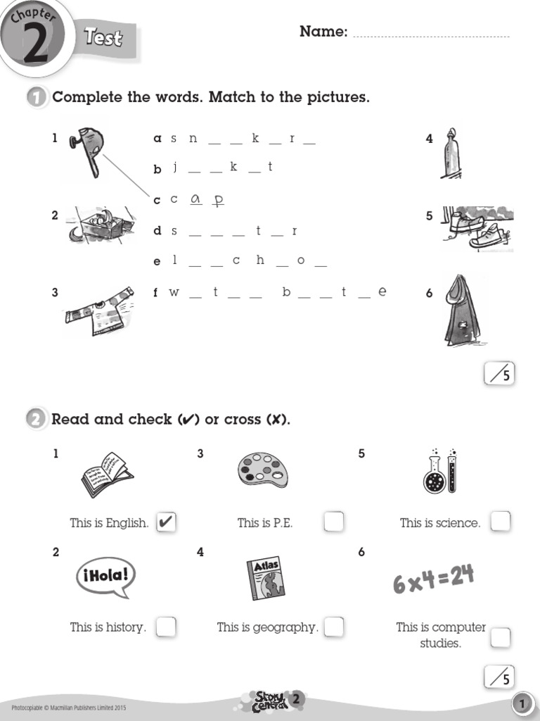 Test Chapter 2 | PDF