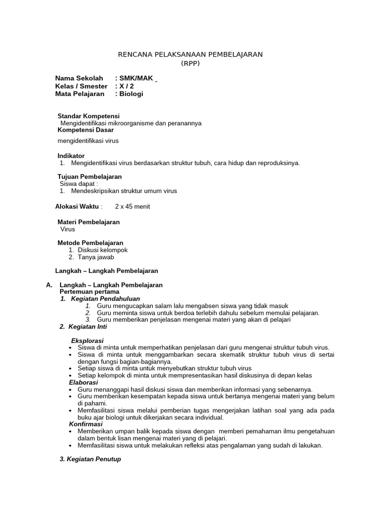 RPP Virus | PDF