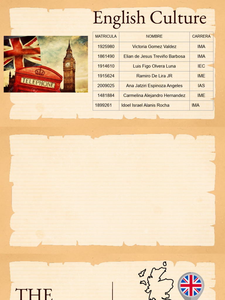 Copia de History of England Class by Slidesgo | PDF