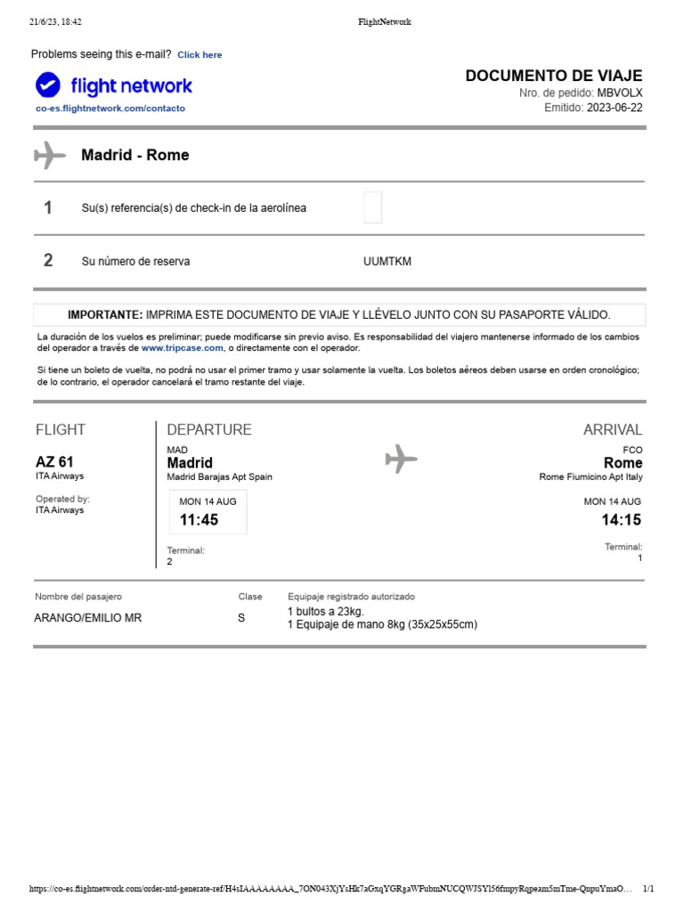 Flight Network | PDF