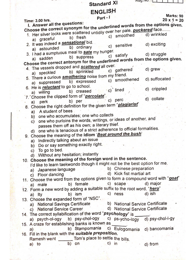 NBSE CLASS 11 ALTERNATIVE ENGLISH QUESTION PAPER 2023 PDF DOWNLOAD intelligence overview