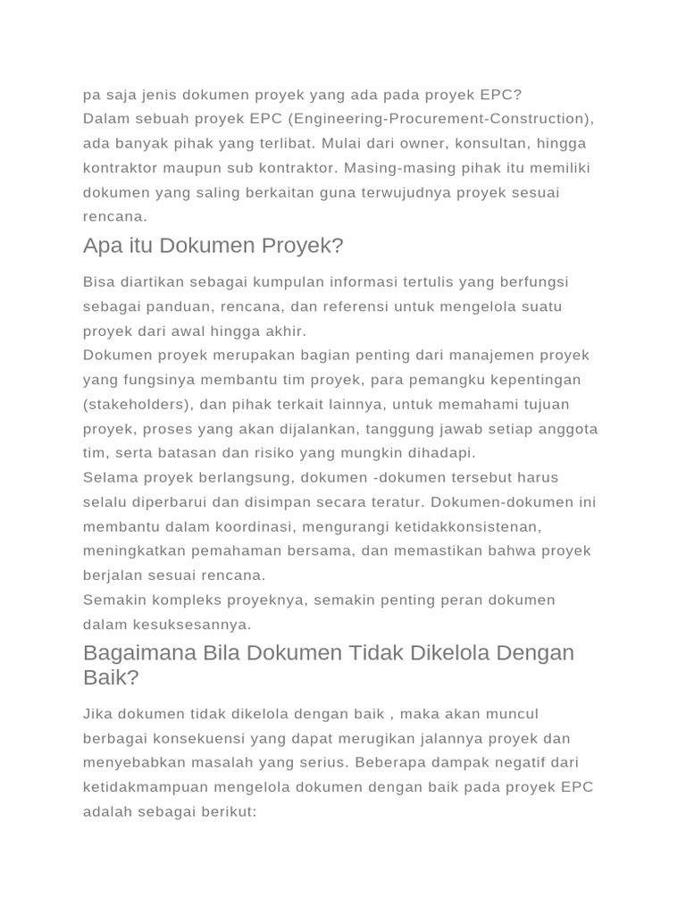 Dokumen Proyek | PDF | Bisnis | Komputer