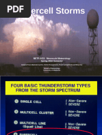 Understanding Supercell Storm Anatomy | PDF | Hail | Weather