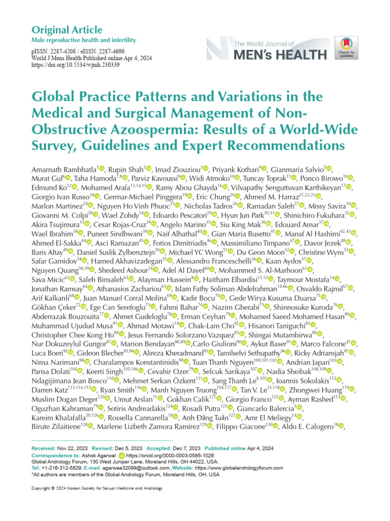 April 2024-Global Practice Patterns and Variations - Ayodhia | PDF