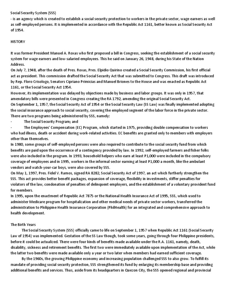 Social Security System Politics Business