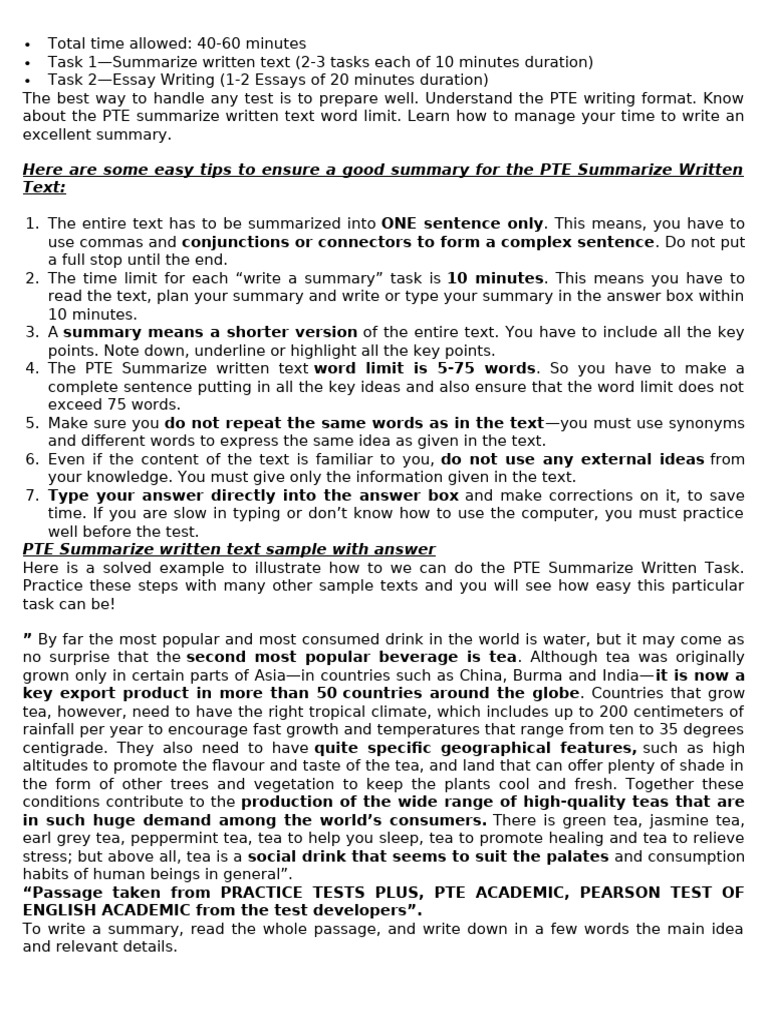 Summarize pdf