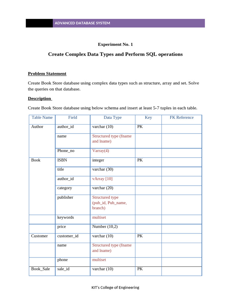 Experiment No 1 | PDF