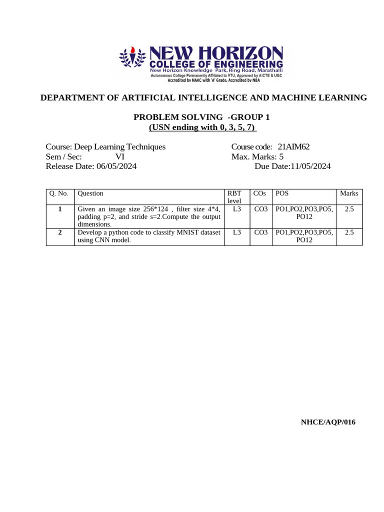 Problem Solving QP | PDF