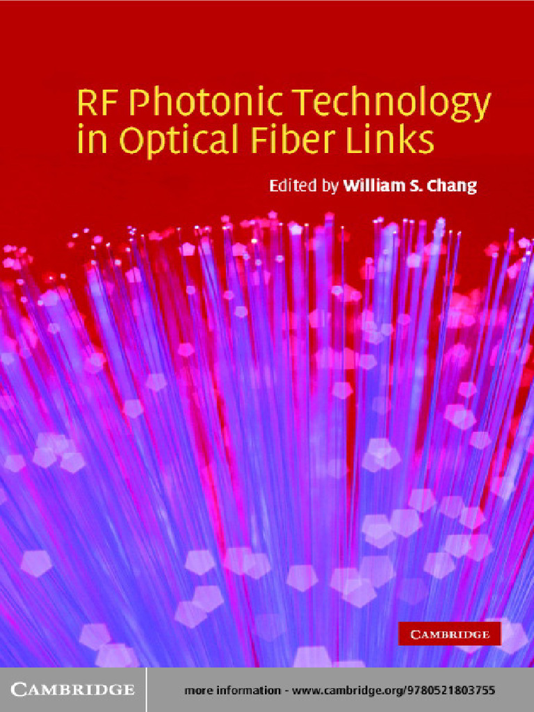 Chang W.S.C. (Ed.) RF Photonic Technology in Optical Fiber Links | PDF