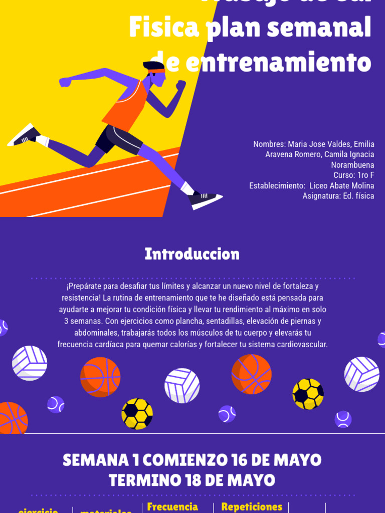 Physical Education Exercises _ by Slidesgo PDF