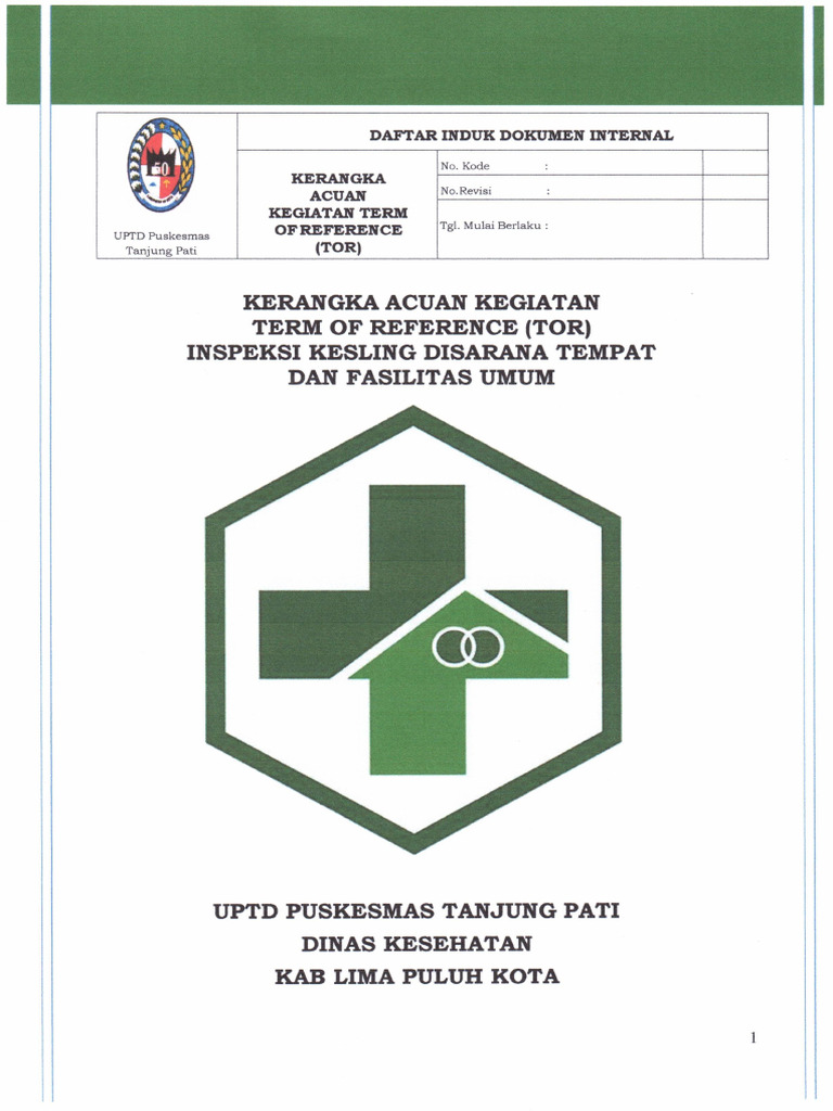 Inspeksi Kesling | PDF