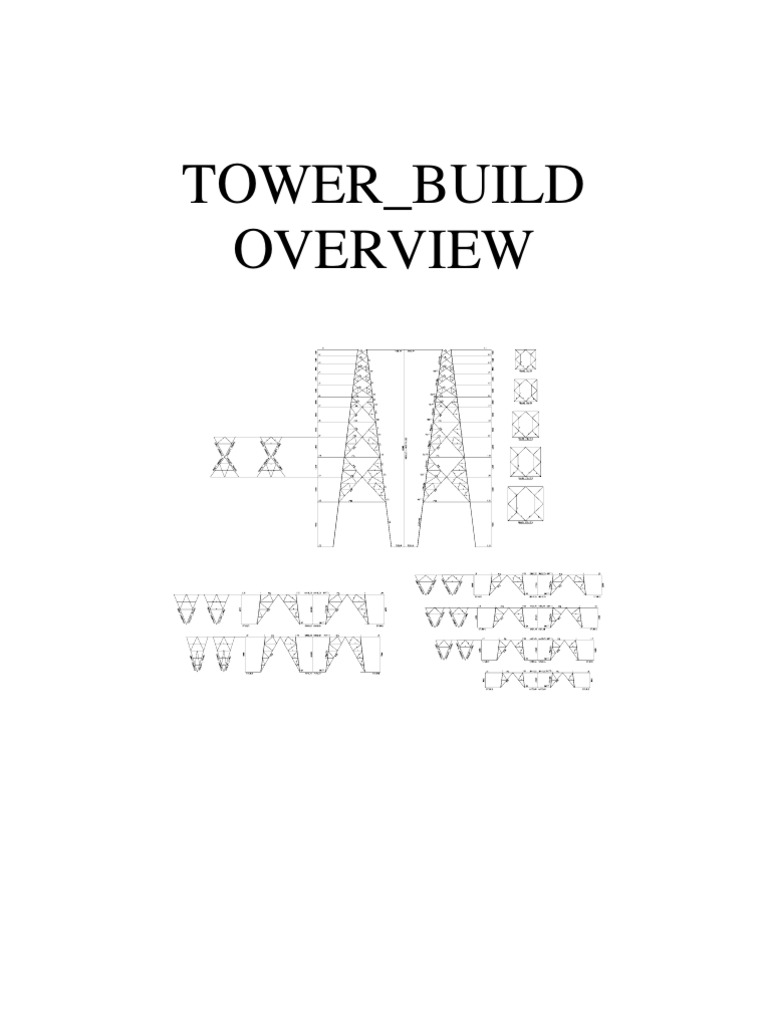 Tower Build Overview | PDF