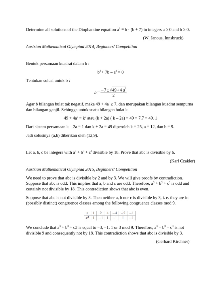 Soal Mat 2 | PDF
