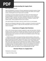 Supply Chain Management