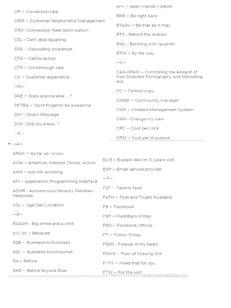 ACRONYM | PDF
