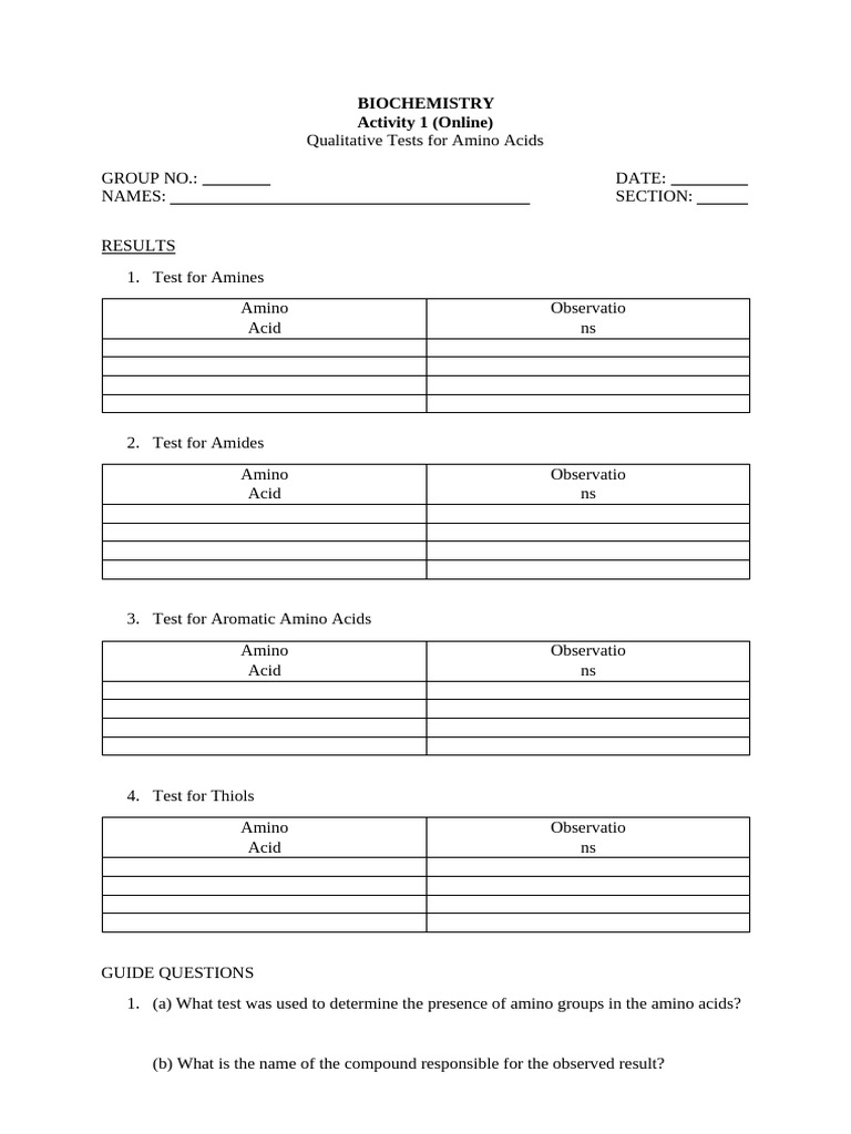 Lab activity 1 online pdf