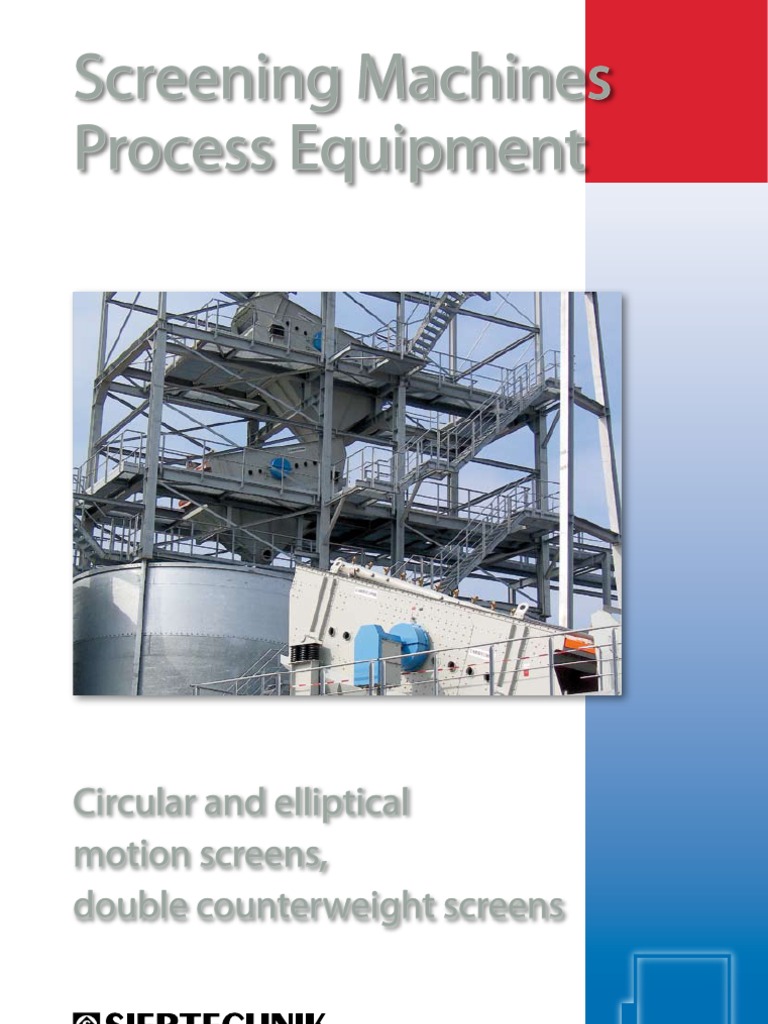 Screening Machines Overview and Applications | PDF | Sand | Mill (Grinding)