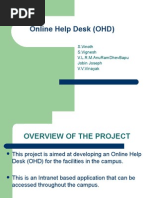 Online Help Desk (OHD)