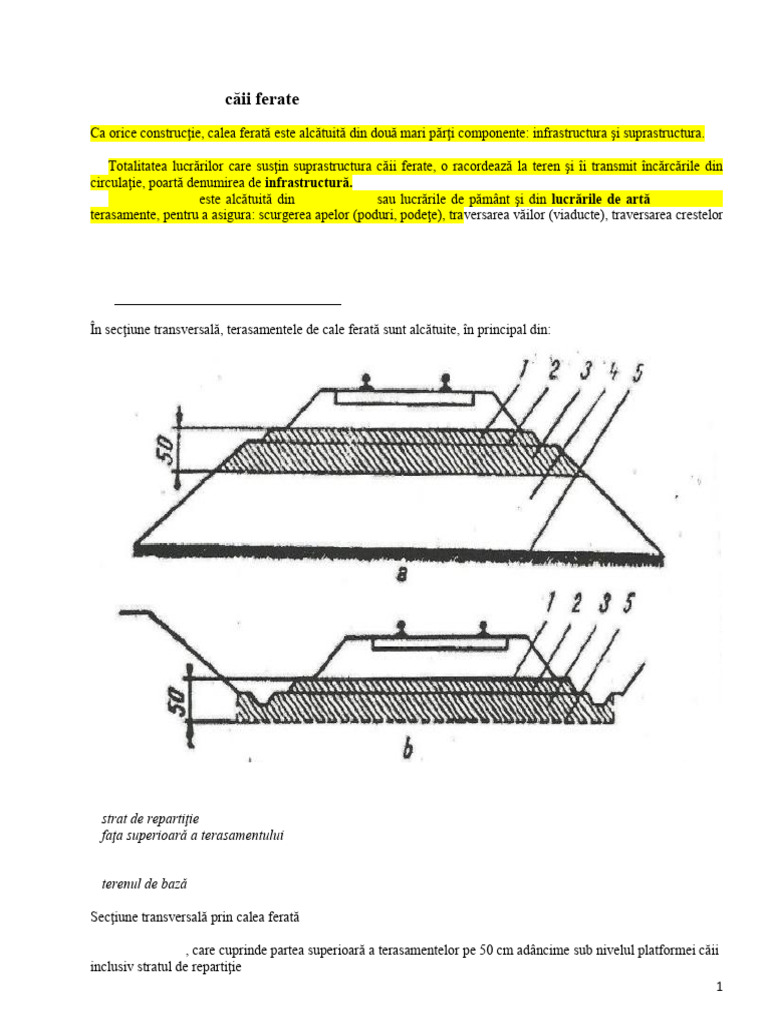 B. Infrastructura Caii Ferate - Eu | PDF