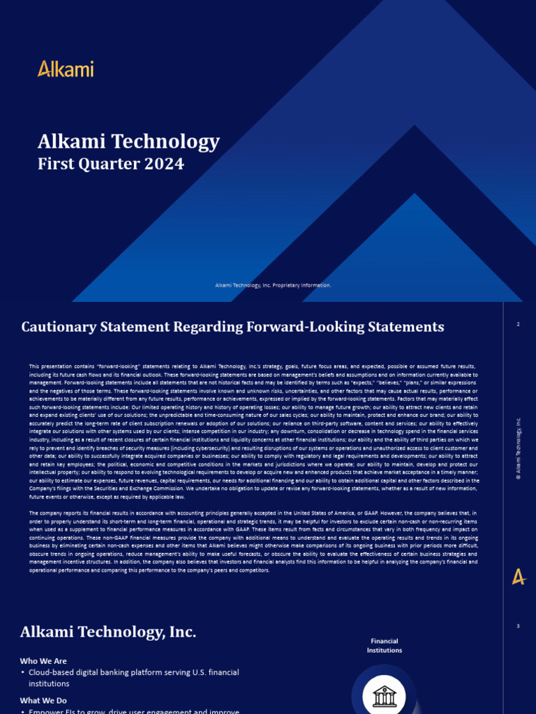 Investor Presentation Q1 2024 Pdf