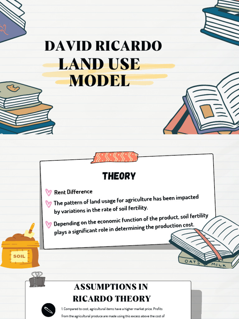 Ricardo's Land Use Model Explained | PDF