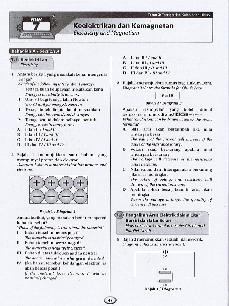 Sns Form 2 (Bab 7) Praktis Tropikal (DLP) | PDF