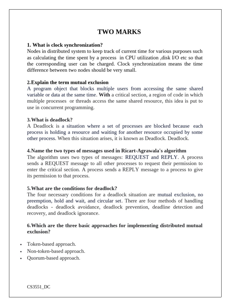 DC QB Unit-3 | PDF