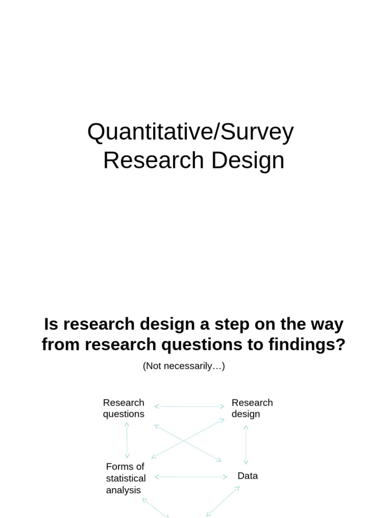 Survey Design | PDF