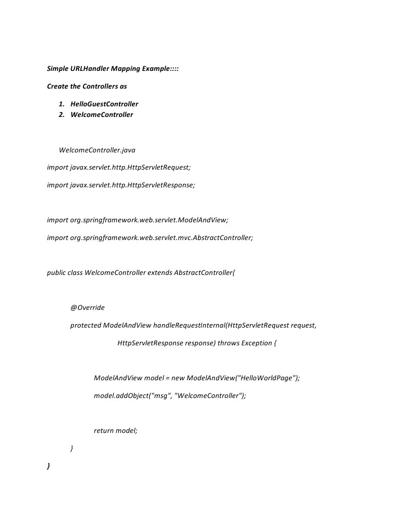 Simple URL Handler Mapping Guide | PDF