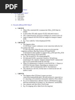 UMTS Interview Questions: 1) What Are The RRC States?: A. Cell DCH