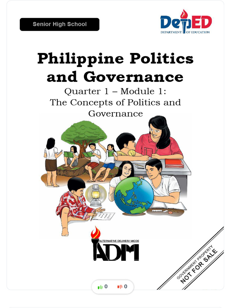 PPG Mod1 The Concepts of Politics and Governance Compress | PDF