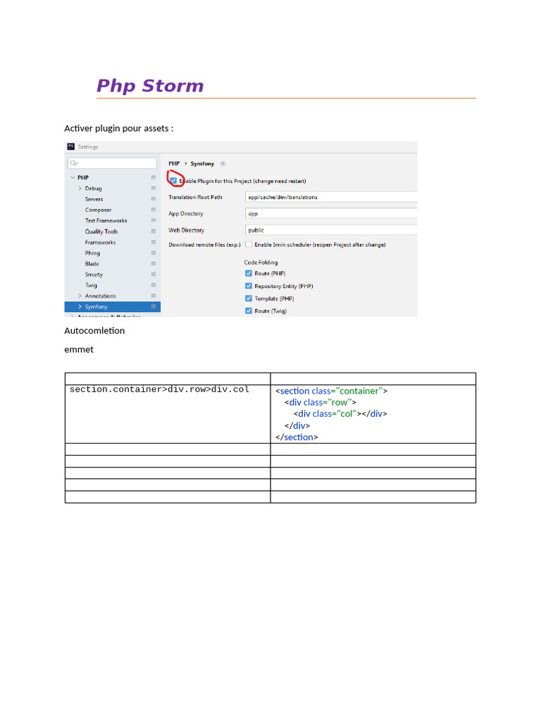 PHP Storm | PDF