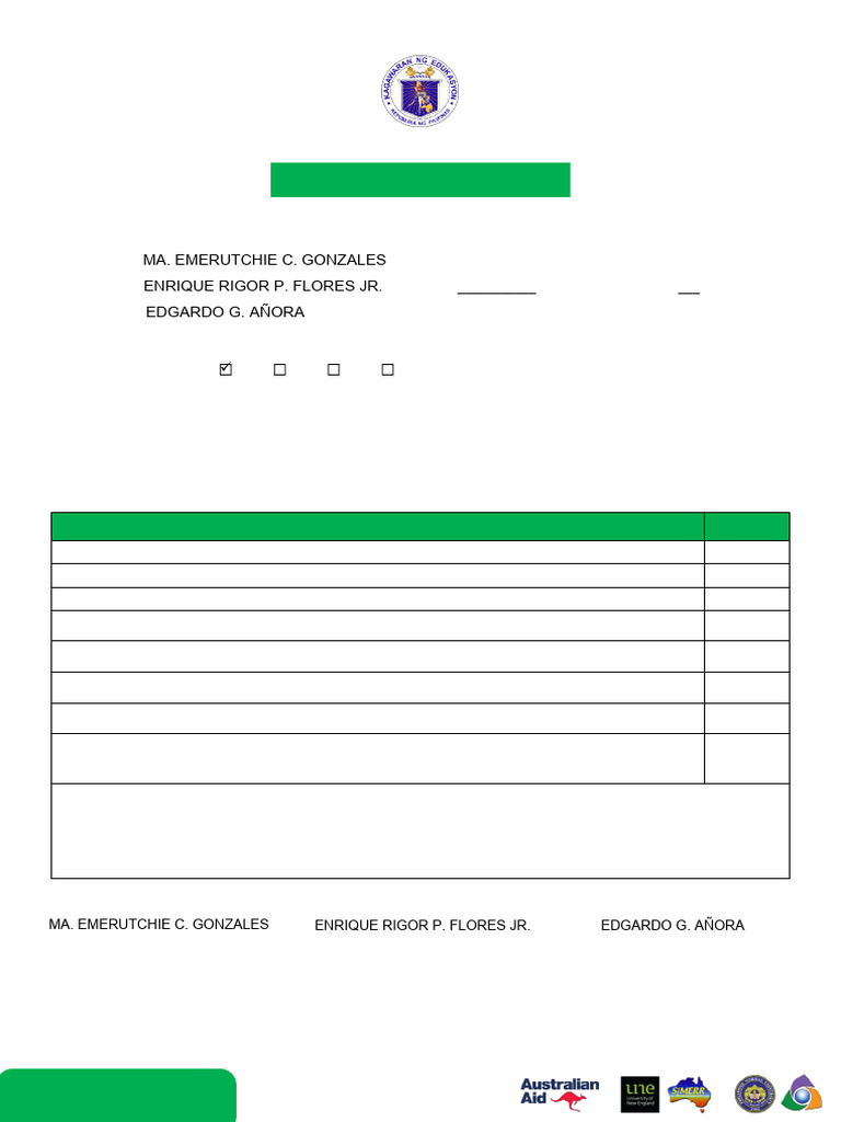 COT RPMS Inter Observer Agreement Form For T I III For SY 2024 2025 | PDF