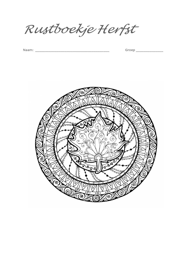 rustboekje_herfst | PDF