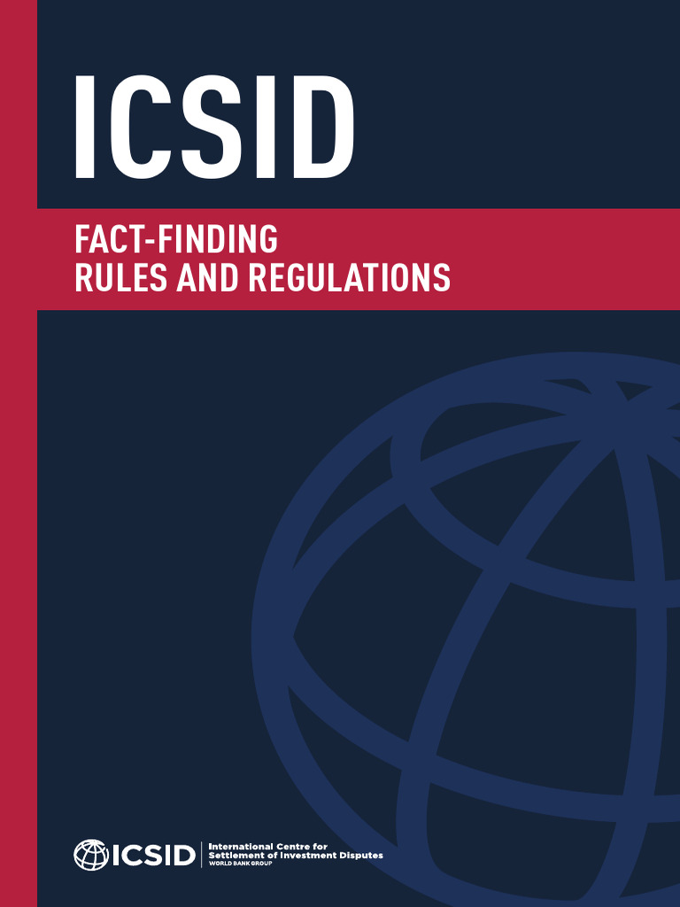 ICSID Fact Finding | PDF