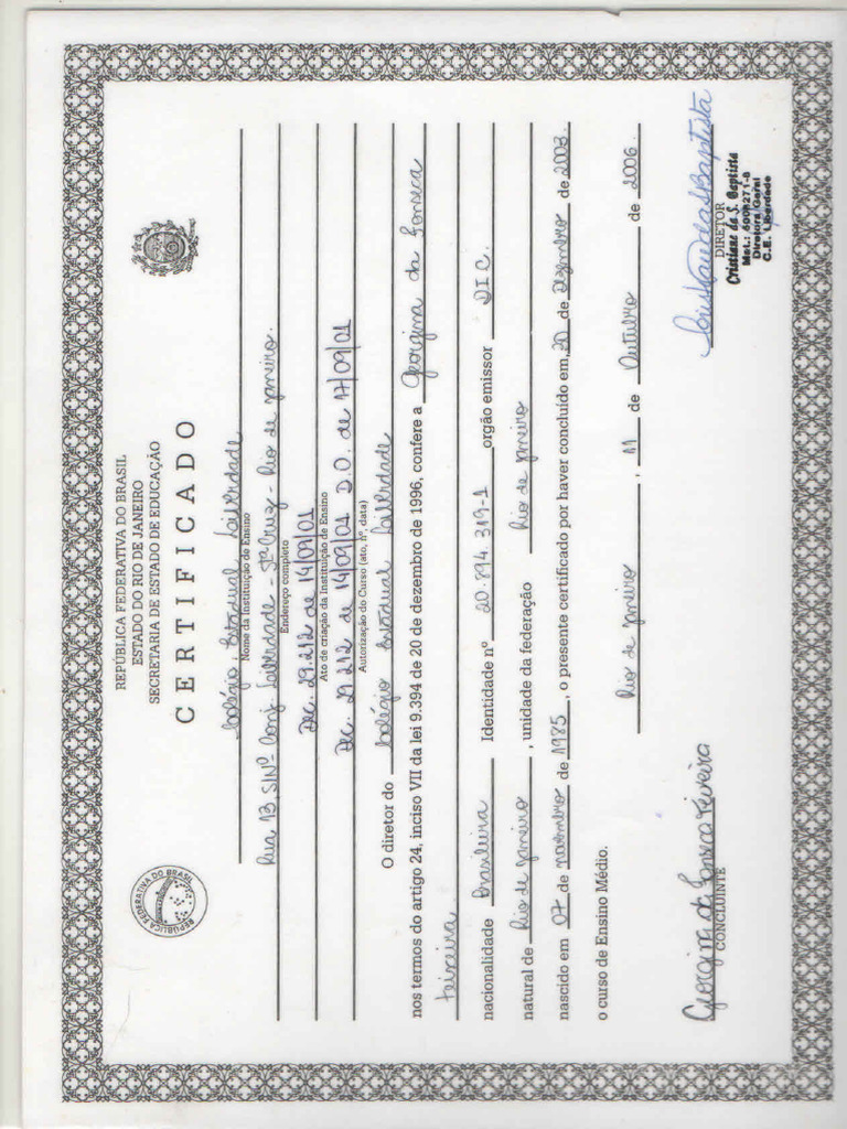 Certifica Do | PDF