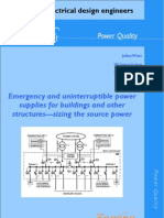 Power Quality: Emergency and Uninterruptible Power Supplies For Buildings and Other Structures-Sizing The Source Power