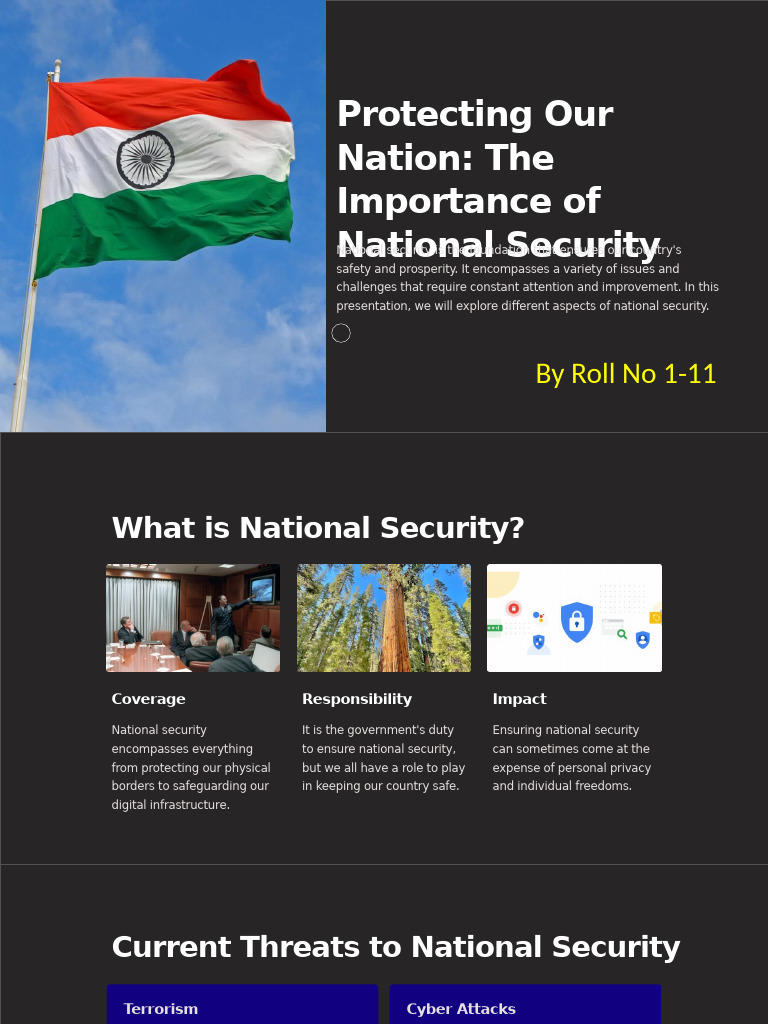 Protecting Our Nation The Importance of National Security | PDF