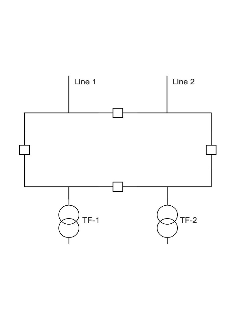 Engineering One Line Diagrams One Line Diagram Ring Bar Configuration | PDF