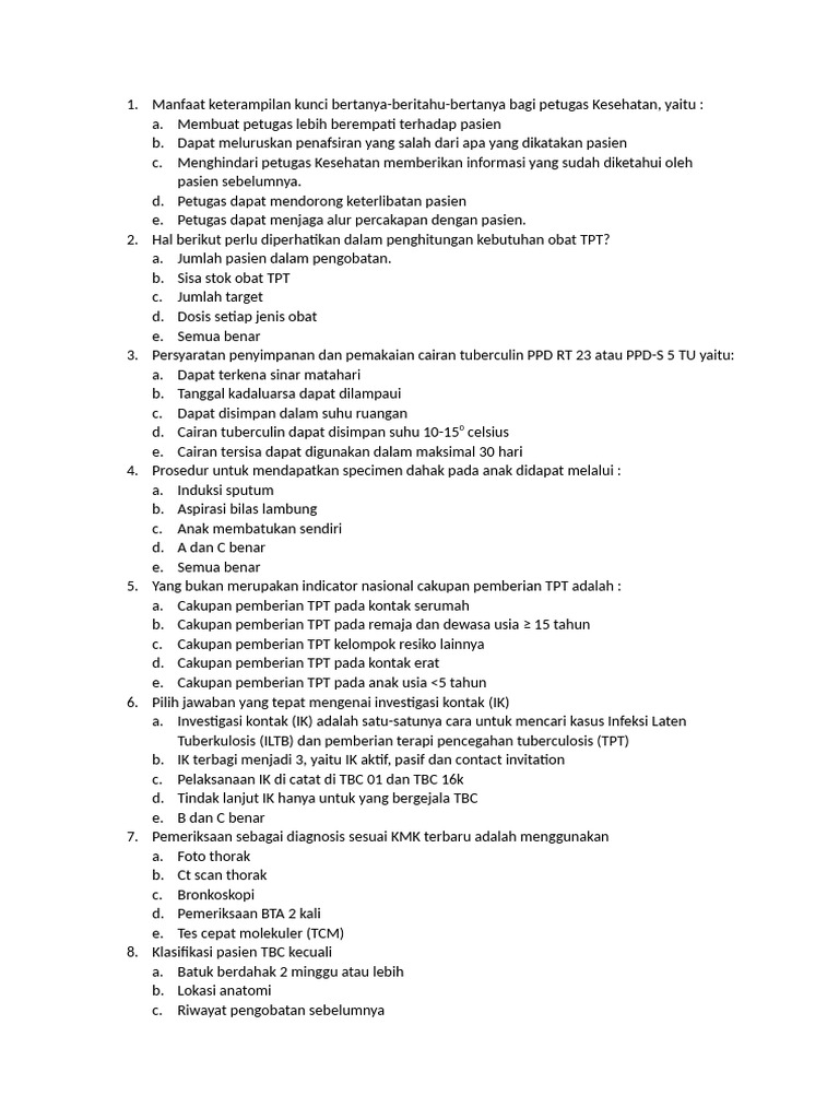 Pre test post test pdf