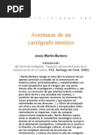 Download Oficio de cartgrafo - Introduccin Aventuras de un cartgrafo mestizo by Jess Martn Barbero SN7657818 doc pdf