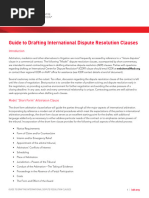 DIAC Arbitration Model Clause Guide | PDF | Alternative Dispute ...