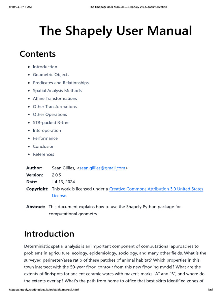 Shapely | PDF