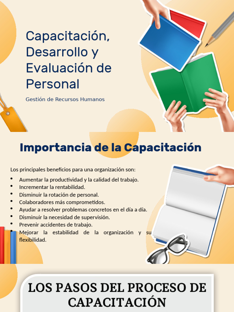 Capacitación, Desarrollo y Evaluación de Personal | PDF