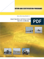 Airport Operations and Federal Aviation Regulation Part 139-Certification
