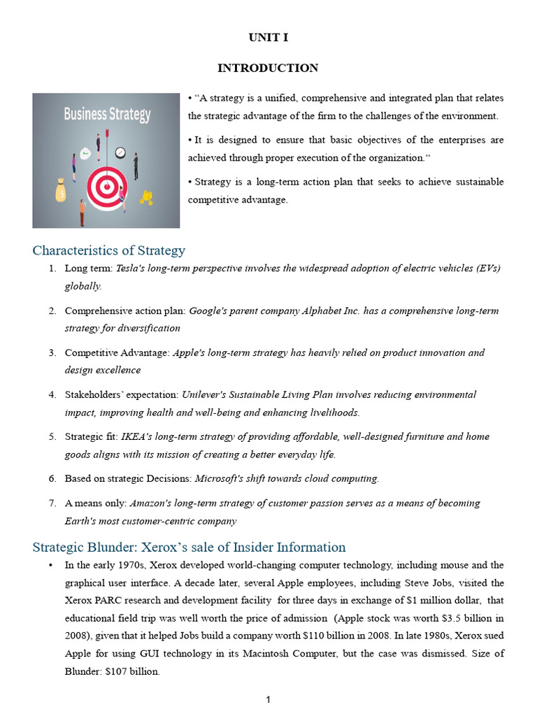 Business Strategy Notes Mero Pdf