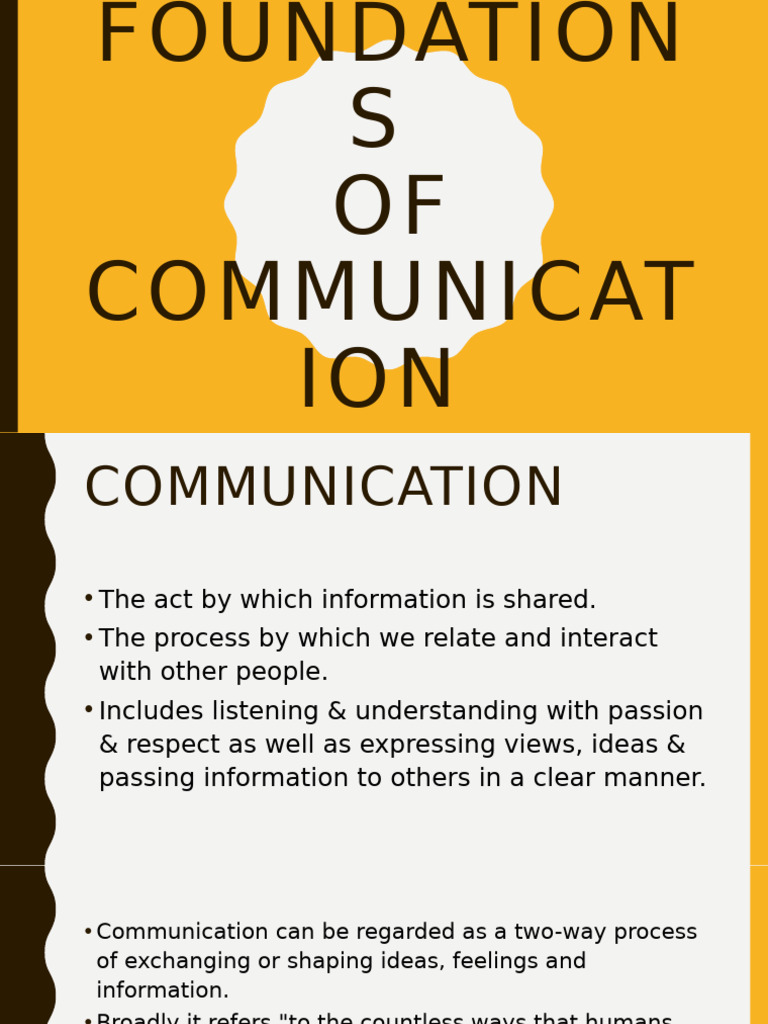 Communication | PDF